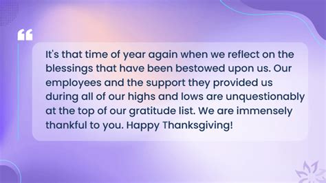Thanksgiving Speech For Employees
